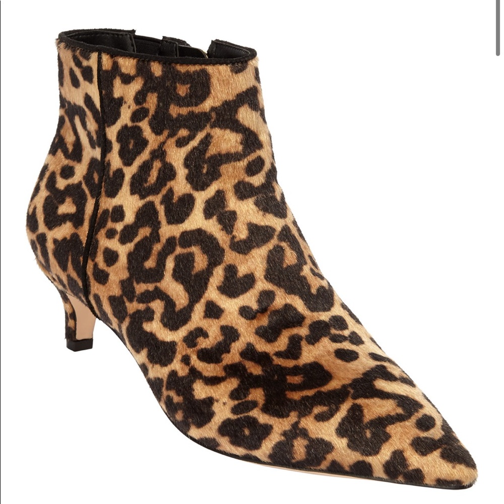 Leopard Print Booties